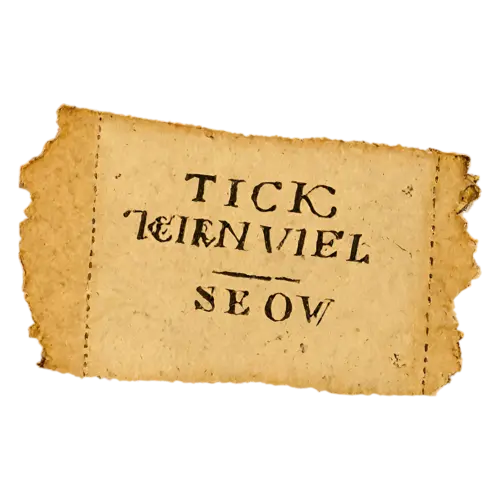 Vintage Ephemera as a small aged price tag with twine, aged, watercolor painting, transparent background